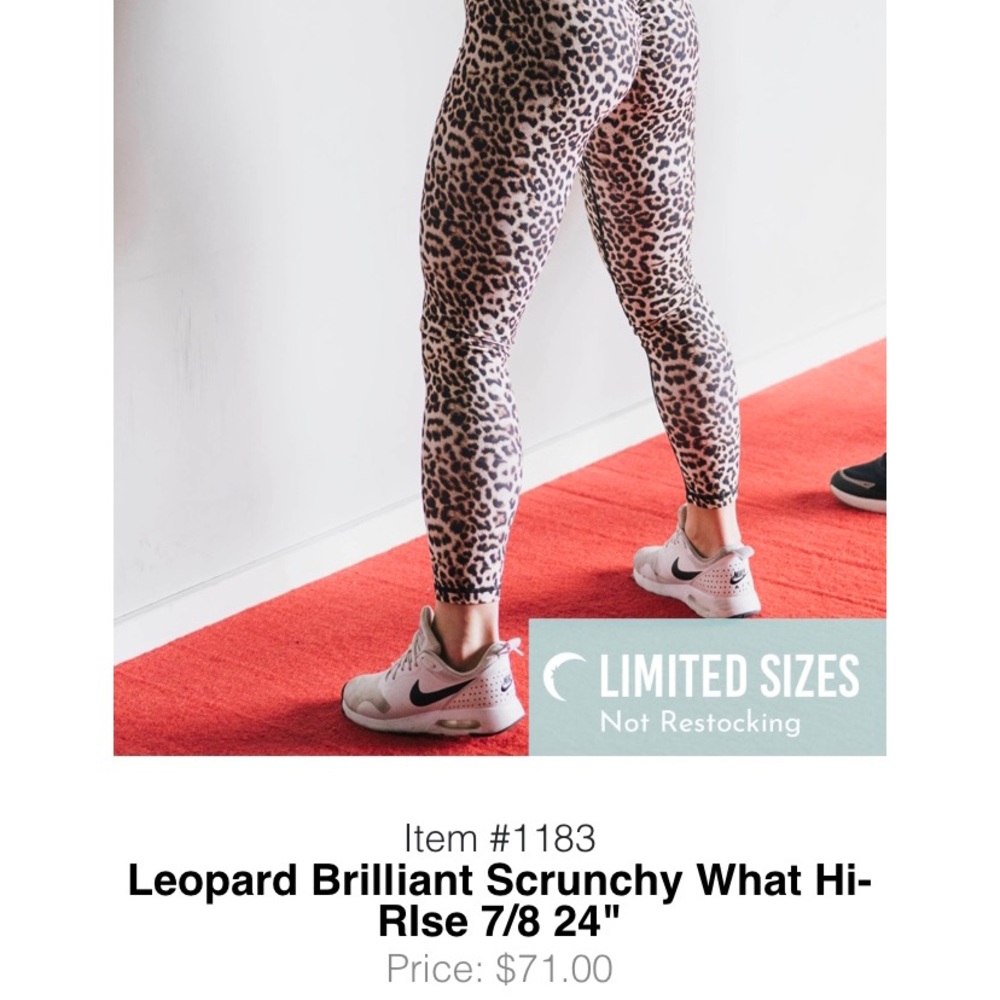 Zyia Leopard Brilliant Scrunchy What 7/8